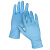 Showa 7500PF EBT Einweghandschuhe, Blau, 100er-Box, biologisch abbaubar L