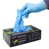 Showa 7500PF EBT Einweghandschuhe, Blau, 100er-Box, biologisch abbaubar XL